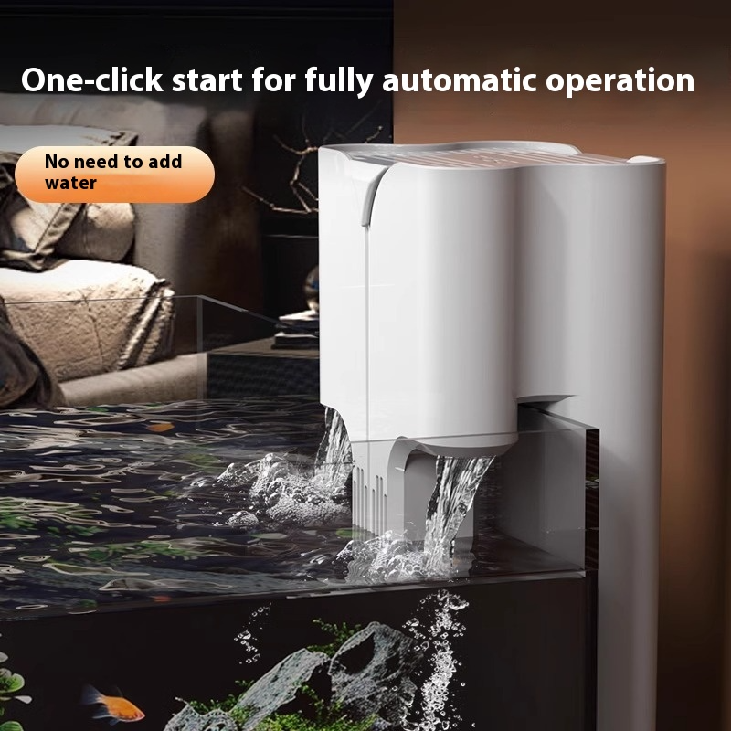 External Fish Tank Filter Three-in-one Waterfall Wall-mounted Filter System